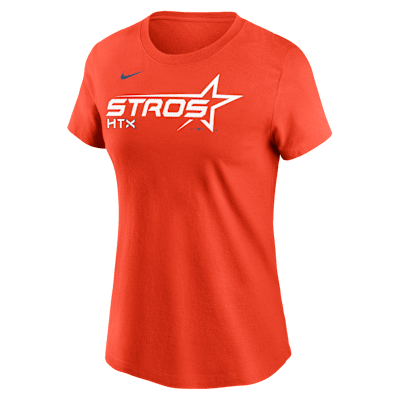 Houston Astros City Connect Wordmark Women's Nike MLB T